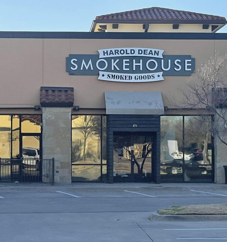 outside front of restaurant HD Smokehouse